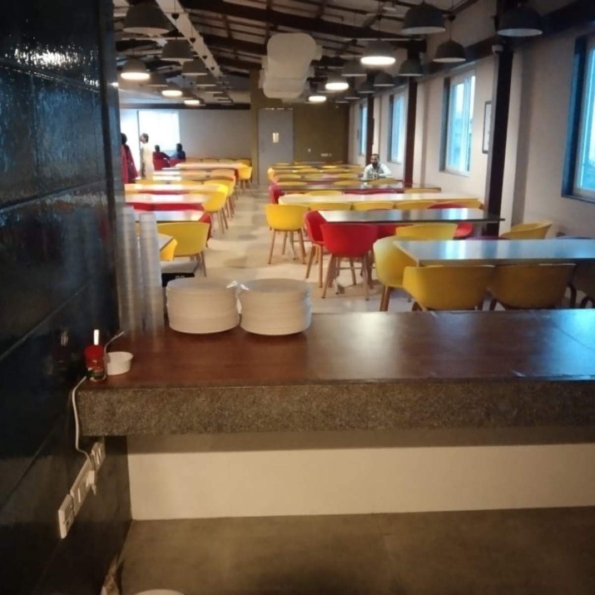 Corporate food court dining hall